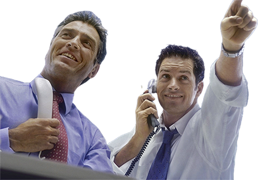 Due operatori di Borsa